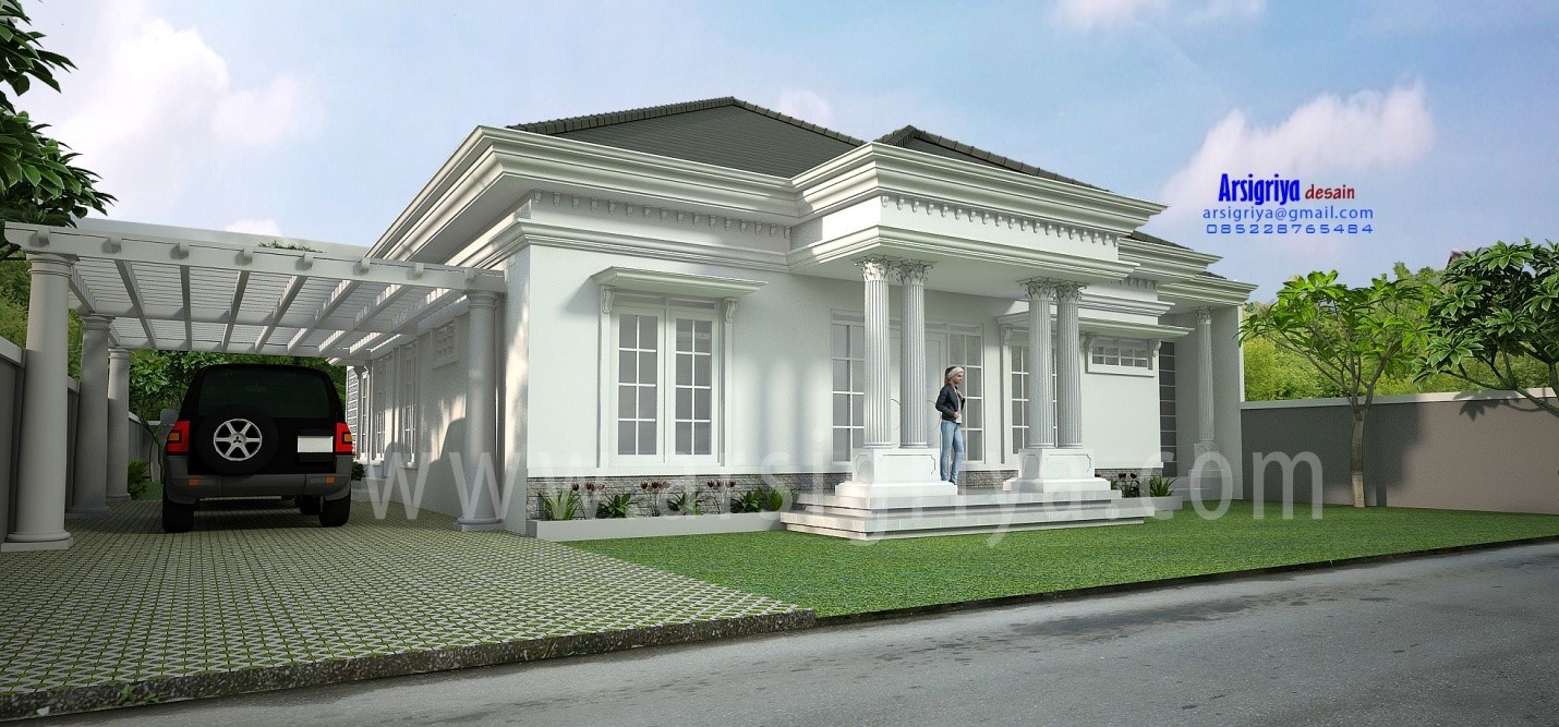  Desain  Rumah  Klasik yang Estetik 